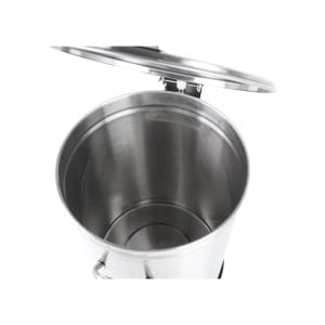 Lixeira Inox com Pedal - 50 L - Dynasteel