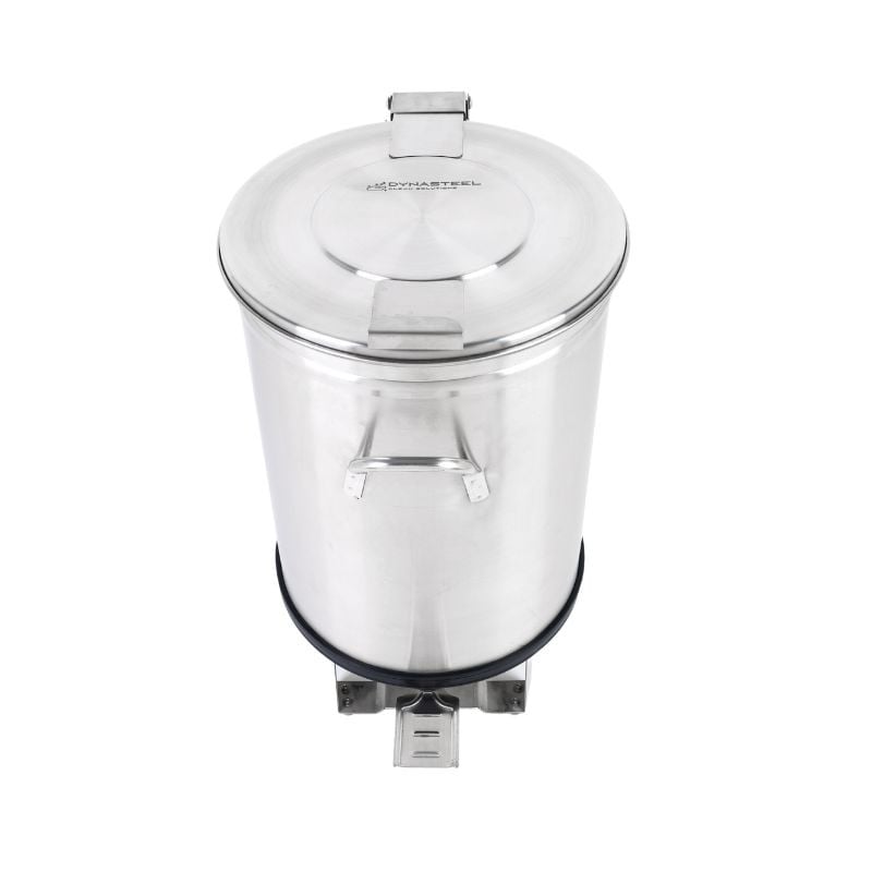 Lixeira Inox com Pedal - 50 L - Dynasteel Lixeira Inox com Pedal - 50 L - Dynasteel