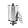 Lixeira Inox com Pedal - 50 L - Dynasteel