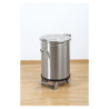 Lixeira Inox com Pedal - 50 L - Dynasteel