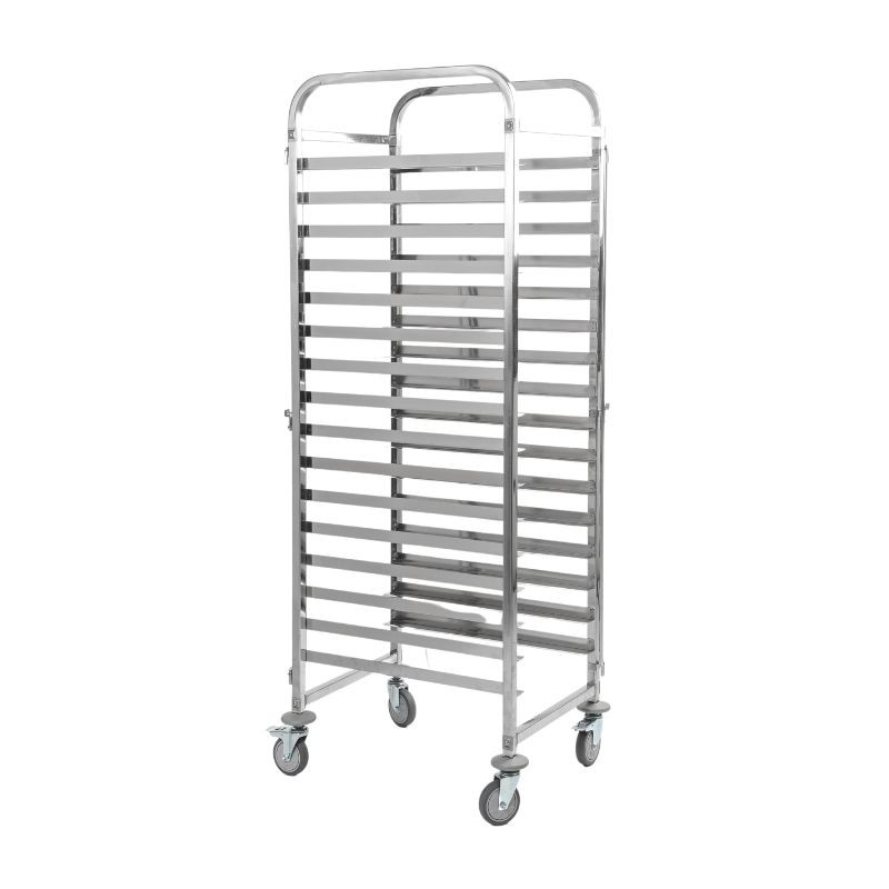Escala Gastronorme 15 Níveis - GN 1/1 da Dynasteel: Armazenamento profissional otimizado. Escala Gastronorme 15 Níveis - GN 1/1 da Dynasteel: Armazenamento profissional otimizado.