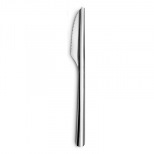 Faca de Mesa Linha Slim 2 - Conjunto de 12 em aço inoxidável 18/0, ideal para restaurantes de alta qualidade | AMEFA
