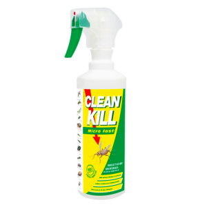 Spray de Inseticida para Voadores e Rastejantes Clean Kill - 500 ml | Eficaz contra todas as pragas