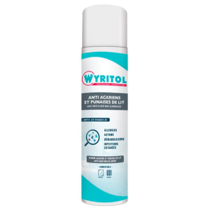 Bomba Antiácaros e Percevejos - Wyritol 500 ml: Elimine os parasitas e proteja o seu ambiente.