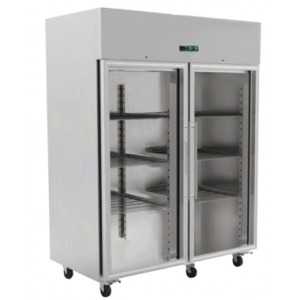 Armário Refrigerado Positivo 2 Portas de Vidro GN2/1 - 1400 L