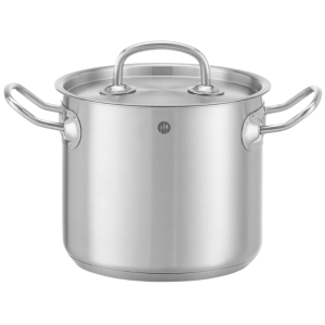 High Pot with Lid Kitchen Line 24 cm - Brand HENDI - Fourniresto