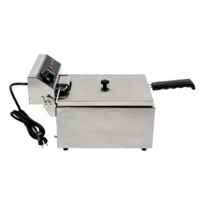 Fritadeira Profissional 10 L 3000 W Inox — Termostato
