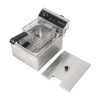Professional Deep Fryer 10 L 3000 W Stainless Steel — Thermostat