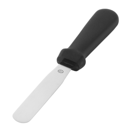 Spatule Plate Flexible en Inox avec Manche en PP - L 110 mm