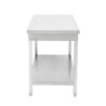 Mesa Inox 1200x700 mm com Prateleira Inferior — Pro CHR