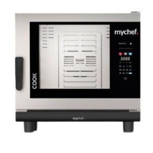 Four Mixte Cook Master - Abertura à Esquerda - 6 GN 2/1 - Mychef: versatilidade e qualidade na cozinha