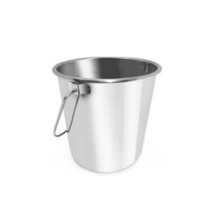 Balde de Inox - 10 L HENDI: qualidade superior para profissionais da cozinha