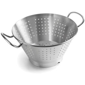Passador Cônico com Pés - 28 cm | Lacor - Utensílio de cozinha profissional em inox