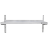 Stainless Steel Wall Shelf on Brackets - L 1200 x D 300 mm - Dynasteel