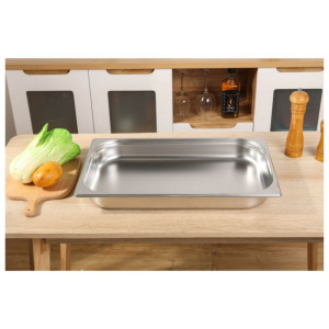 Bac Gastro GN 1/1 Inox - Profondeur 65 mm - 9 L Dynasteel: Qualidade profissional