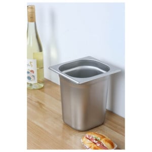 Bac Gastro GN 1/6 Inox Profundidade 200 mm - 3,4 L