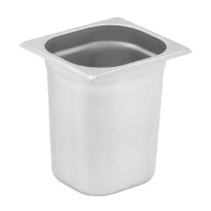 Bac Gastro GN 1/6 Inox Profundidade 200 mm - 3,4 L