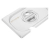 Couvercle GN 1/4 Dynasteel em inox para Cuba Gastronorme