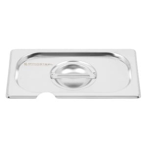 Couvercle GN 1/4 Dynasteel em inox para Cuba Gastronorme