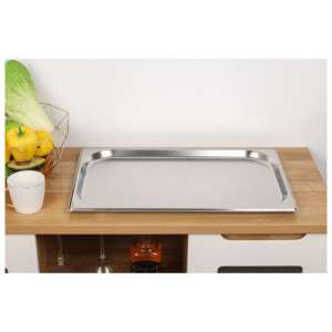 Bandeja Gastronorm GN 1/1 Inox Dynasteel - 2,5 L, Profundidade 20 mm