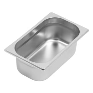 Bac Gastro GN 1/4 Inox - Profundidade 100 mm - 2,8 L - Dynasteel