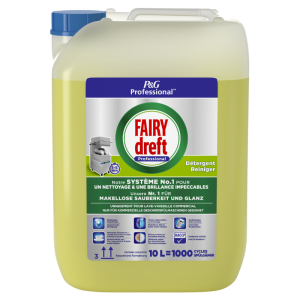 Liquid Detergent for Automatic Washing - 10 L - Fairy Professional
