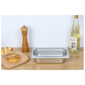 Bac Gastro GN 1/4 Inox - Profundidade 65 mm - 1,8 L - Dynasteel