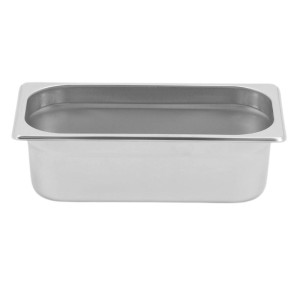 Bac Gastro GN 1/3 Inox - Profundidade 100 mm - 3,7 L - Dynasteel