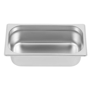 Bac Gastro GN 1/3 Inox - Profundidade 100 mm - 3,7 L - Dynasteel