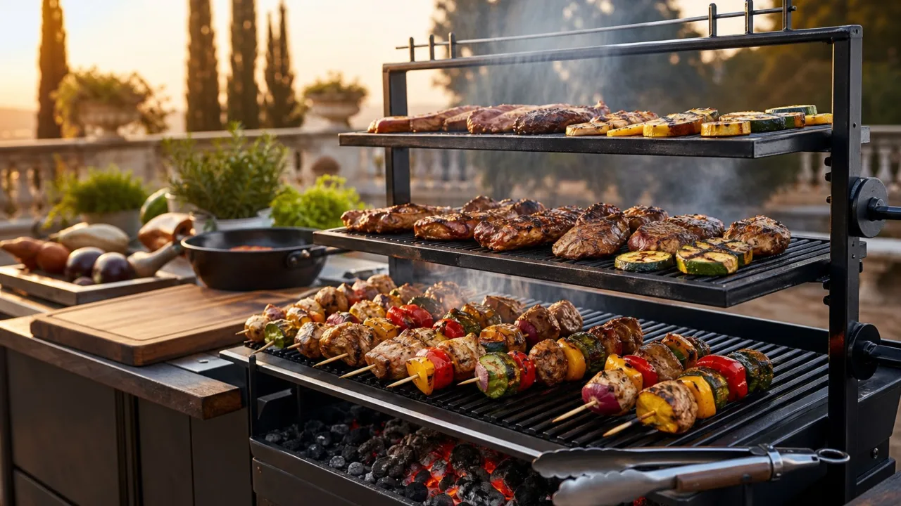 Churrasco e braseiro