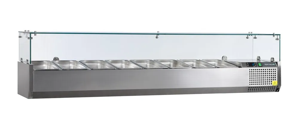 Saladette para Colocar - Estática - 8 GN 1/4 - 53 L