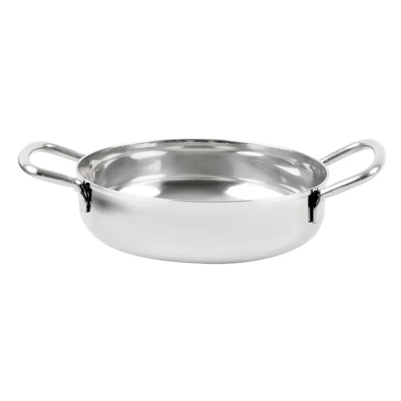 Travessa de Apresentação de Mesa em Aço Inox 125 mm