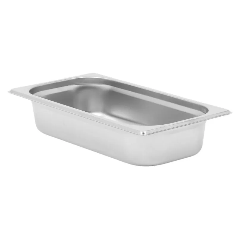 Cuba Gastronorm GN 1/3 em Aço Inox - Profundidade 65 mm - 2,5 L