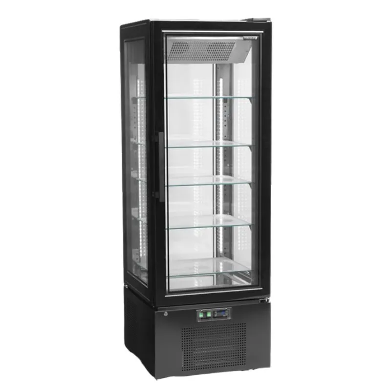 Vitrine Refrigerada de Confeitaria Negativa - Porta de Vidro - 248 L