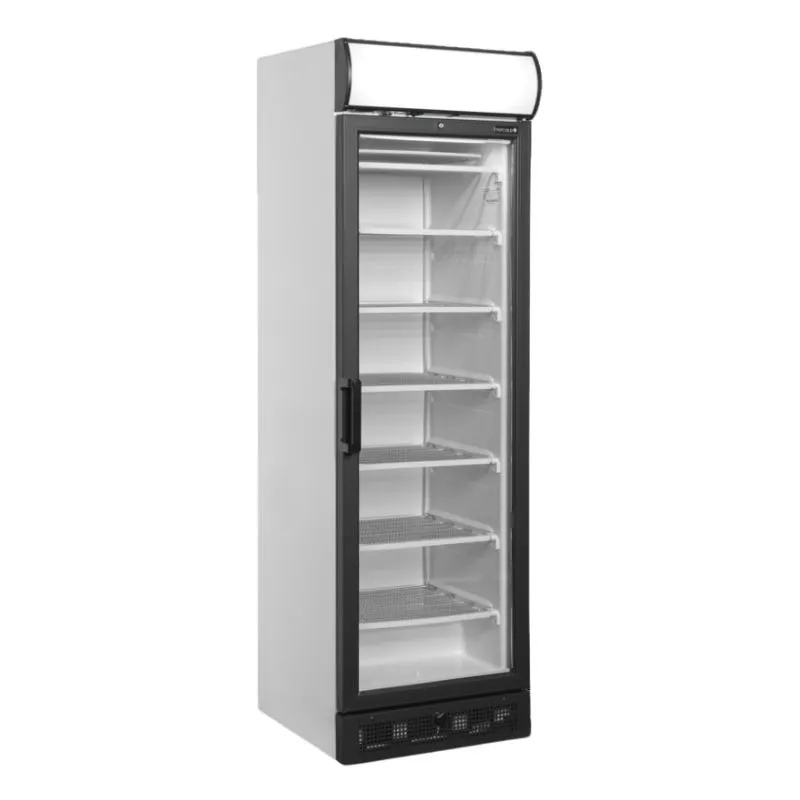 Vitrine Congelador com Canópia Porta de Vidro - Branco - 270 L