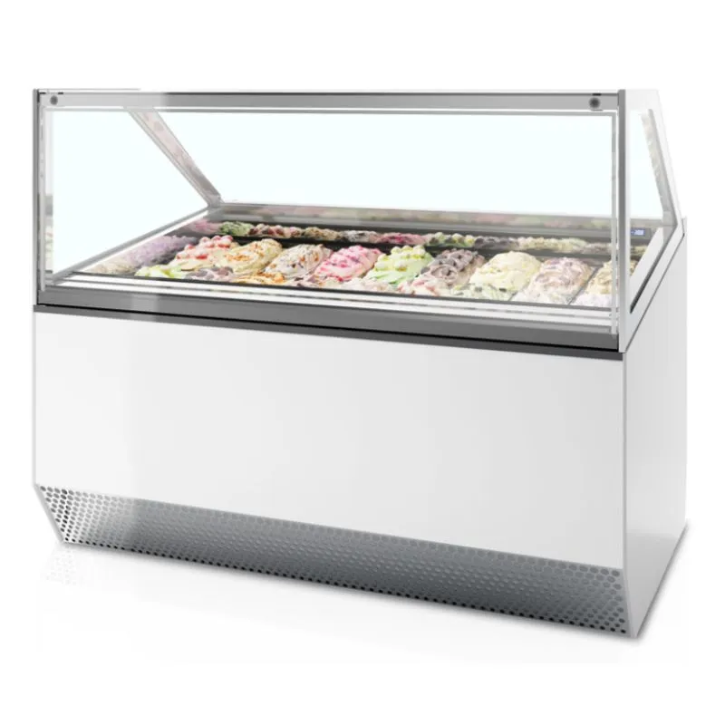 Vitrine de Vidro Ventilada com Frente Reta - 18 x 5 L