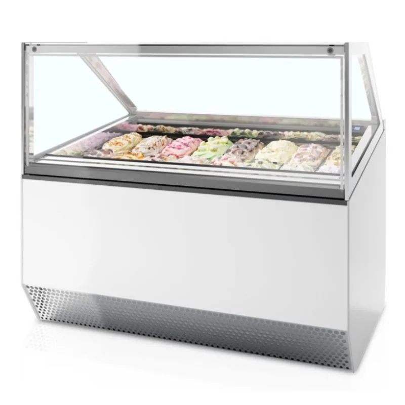 Vitrine de Vidro Ventilada com Fachada Reta - 16 x 5 L
