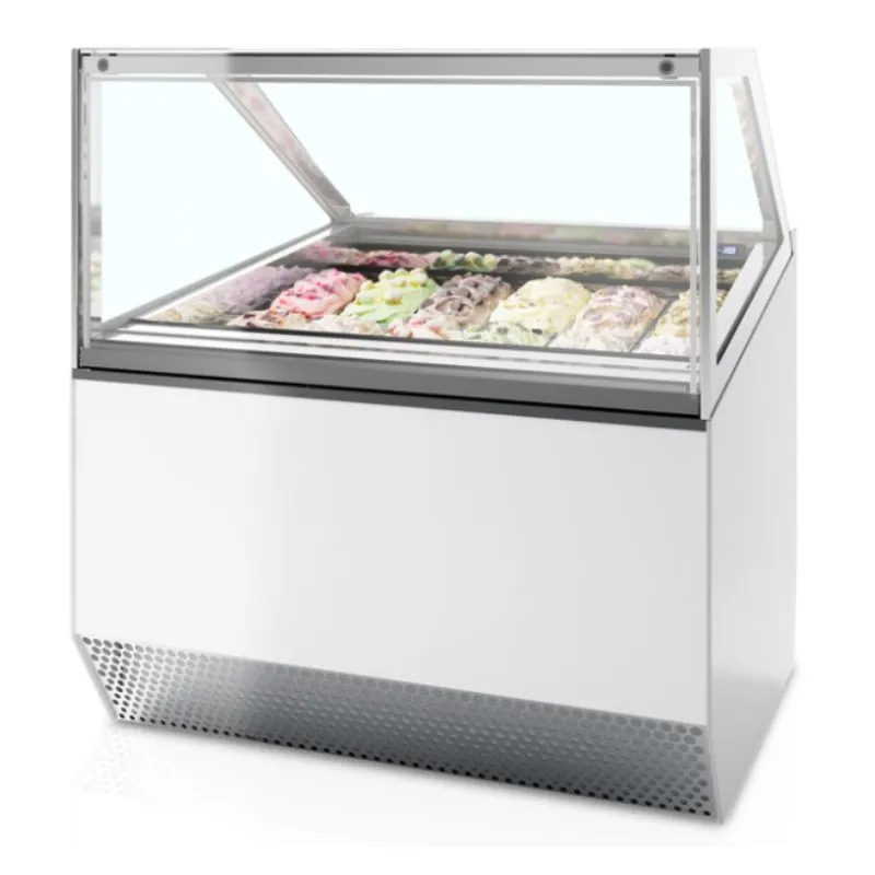 Vitrine de Vidro Ventilada com Frente Reta - 12 x 5 L