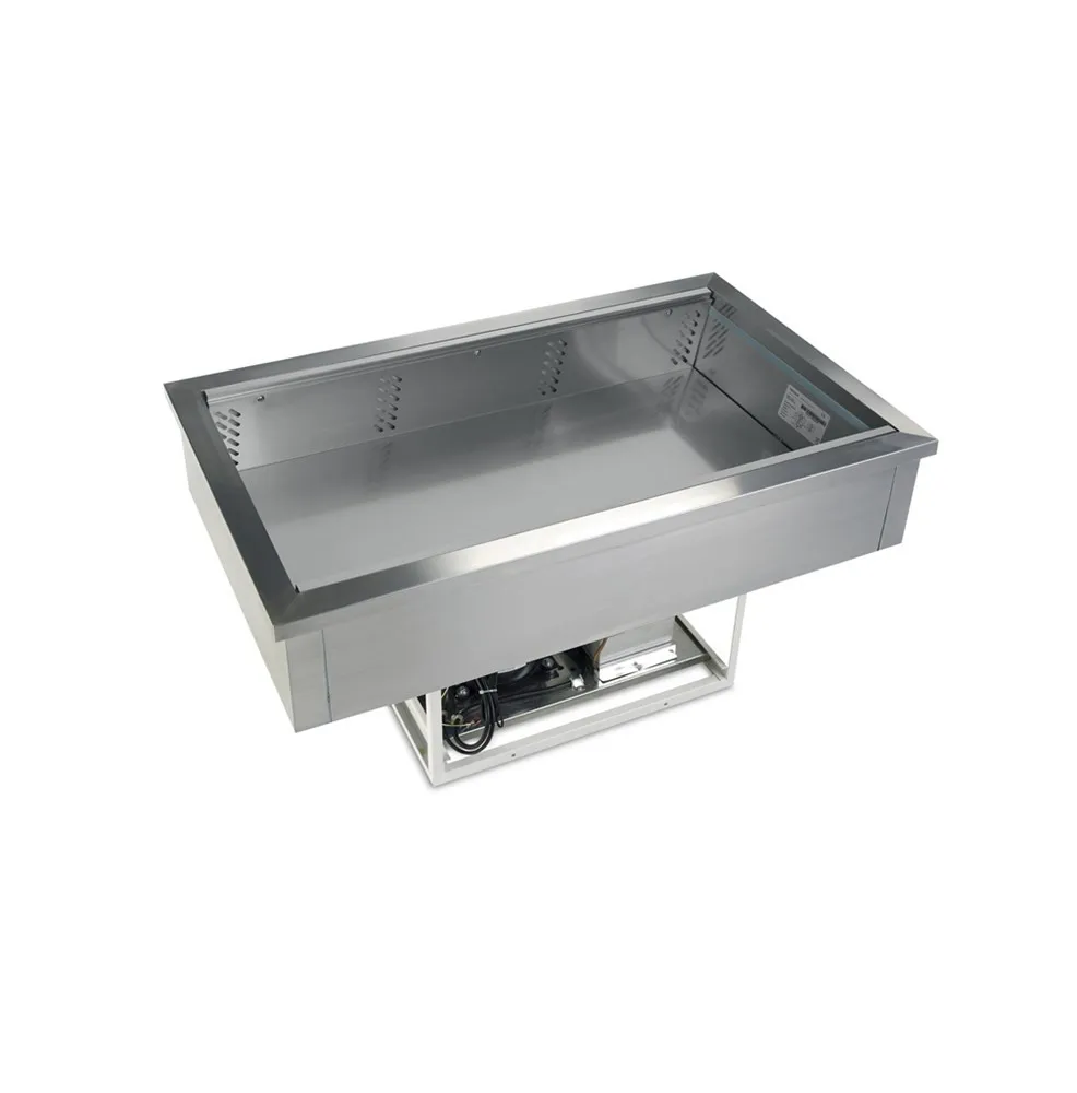 Cuba Refrigerada Ventilada em Inox - 3 GN 1/1 - 96 L