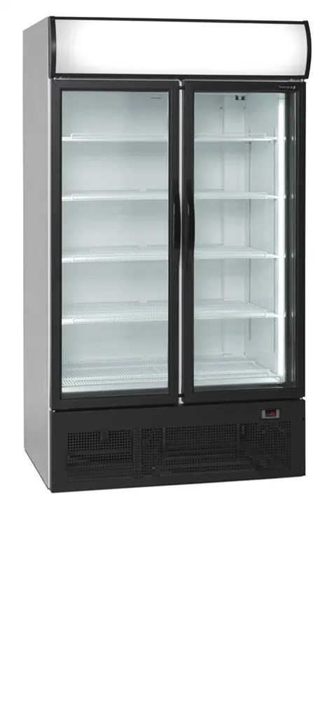 Armadura Refrigerada Positiva 2 Portas de Vidro - 710 L