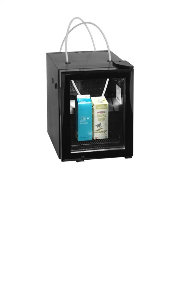 Refrigerador de Leite Porta de Vidro com Dobradiças - 20 L