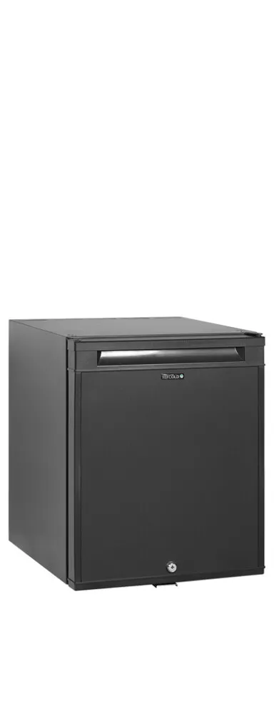 Mini Frigorífico de Bar com Porta Cheia Preto - 24 L
