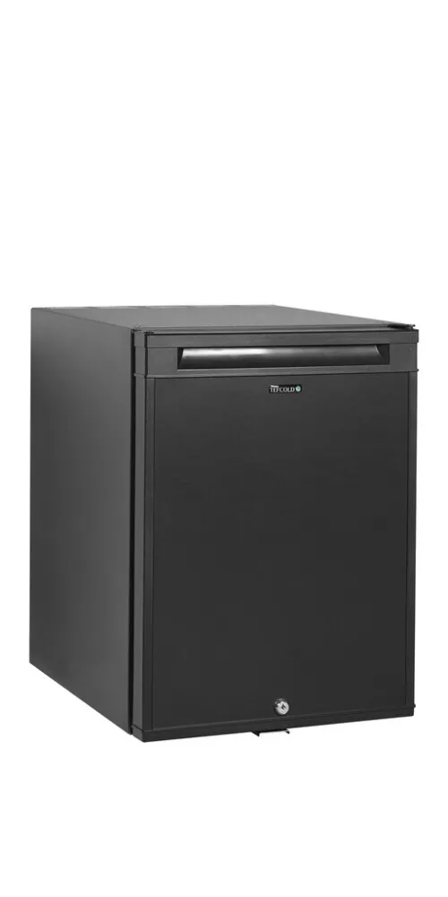 Mini Frigorífico de Bar com Porta Cheia Preto - 34 L