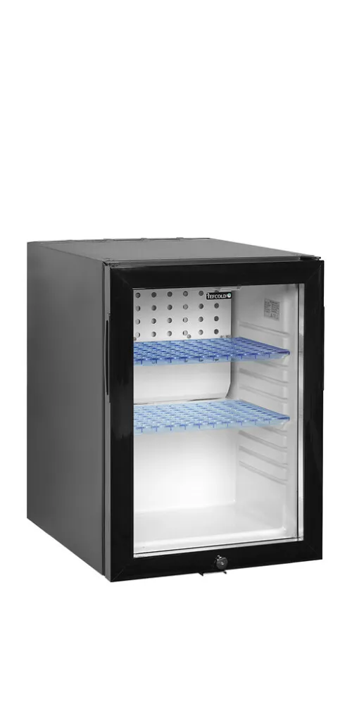 Mini Frigobar com Porta de Vidro Preto - 34 L
