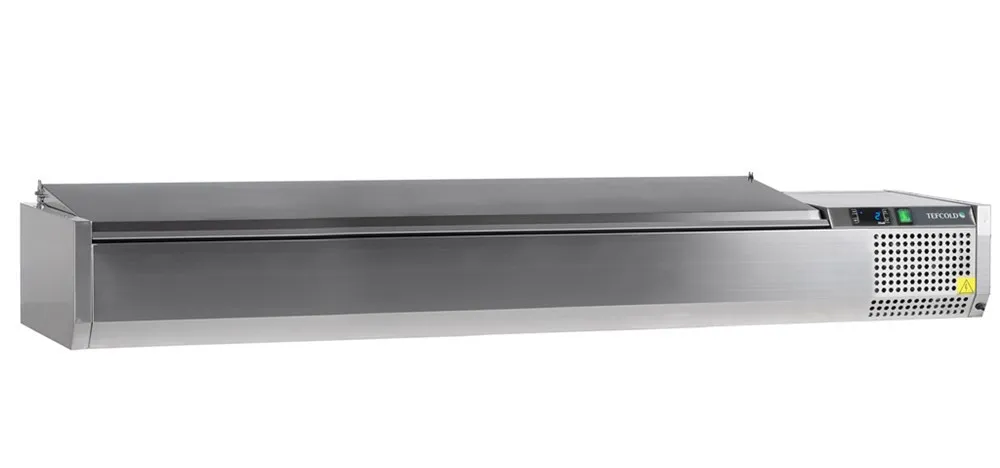 Saladette para Colocar Tampa Inox - Estática - 10 GN 1/4