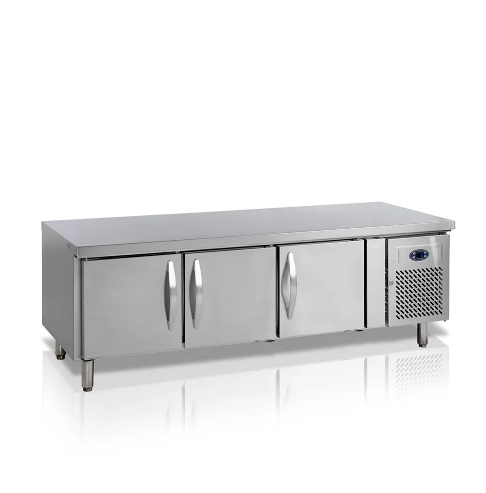 Mesa Refrigerada Positiva de Base GN 1/1 - 262 L - 3 Portas