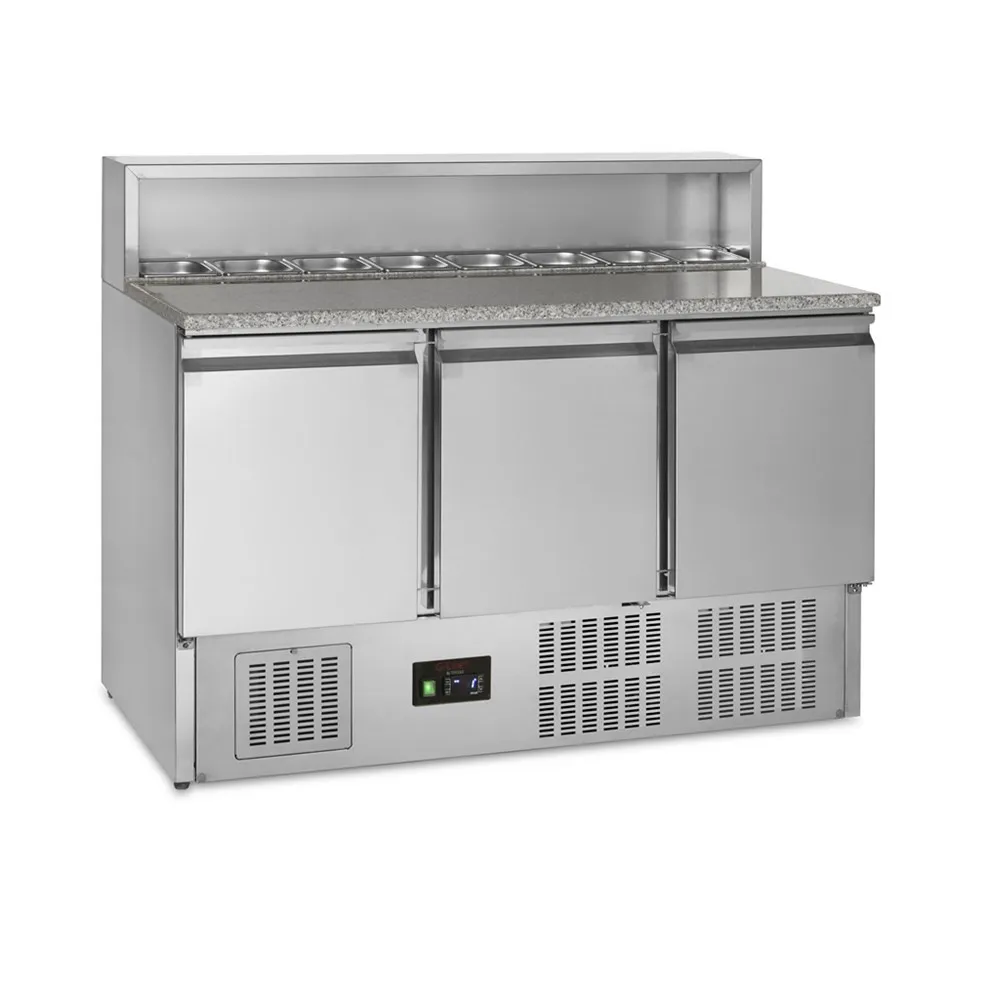 Balcão de Pizza GN 1/1 - 3 Portas - 368 L