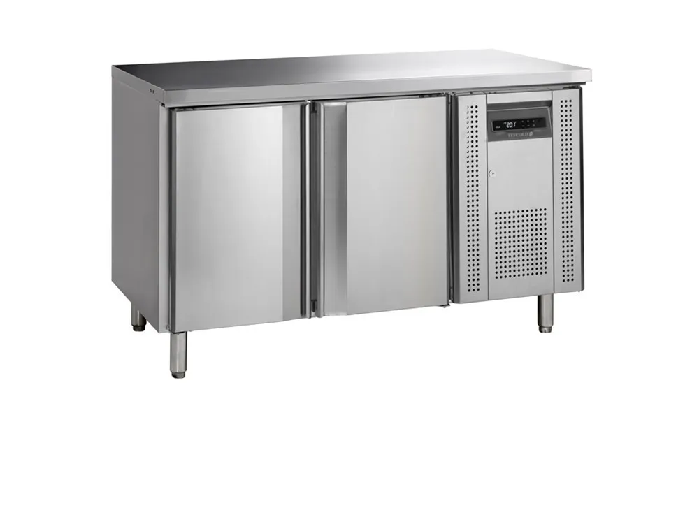 Mesa Refrigerada Negativa em Inox - 2 Portas - GN 1/1