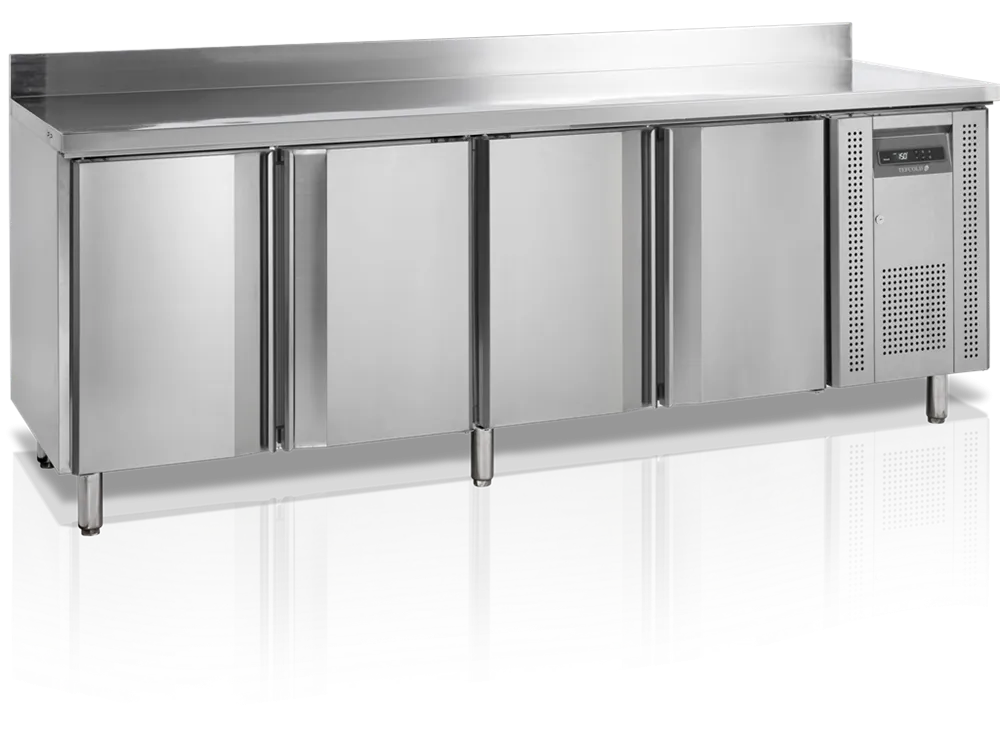Refrigerador de Balcão para Lanches com Backsplash - 4 portas - 460 L