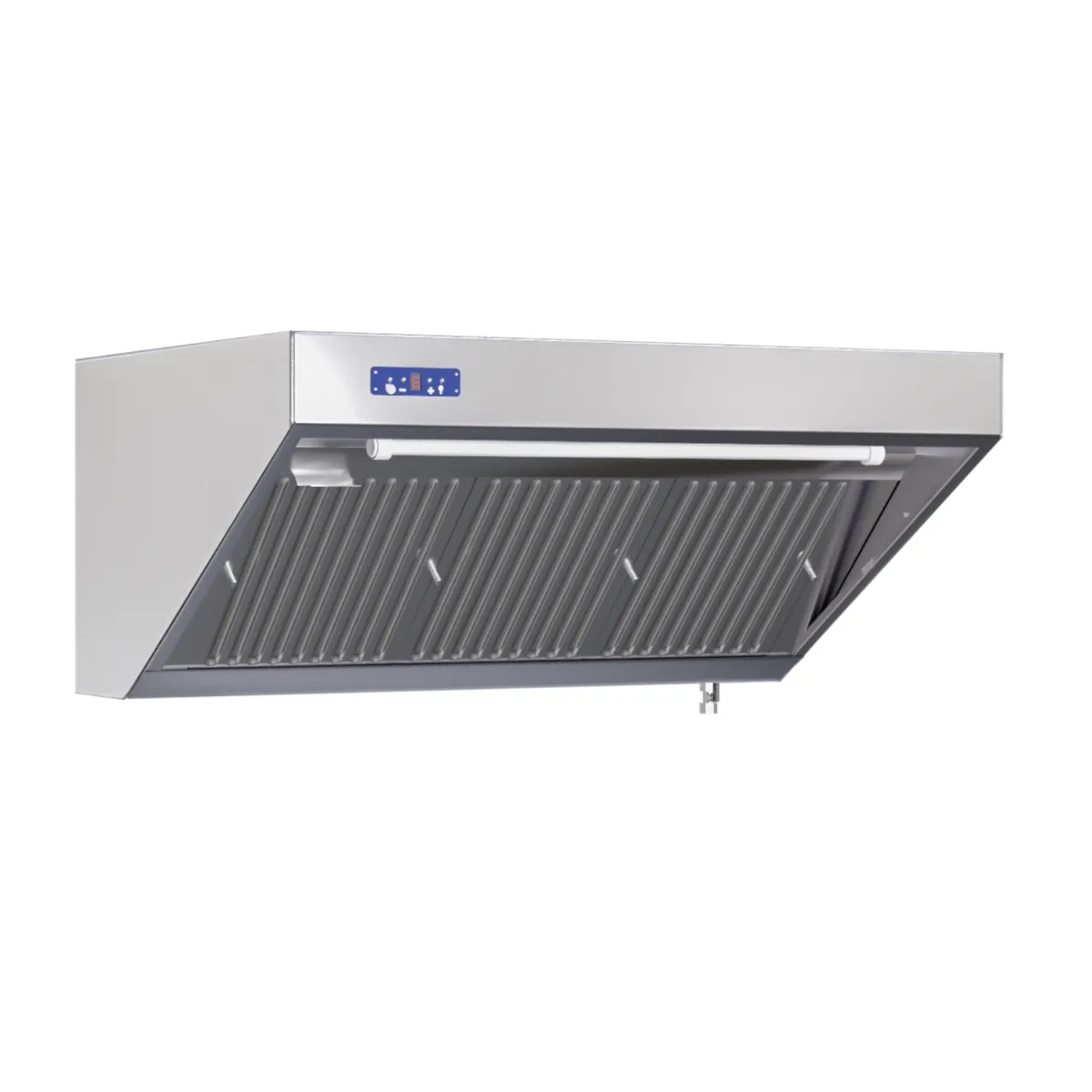 Exaustor Snack Completo Profundidade 700 - Comprimento 1400 - Com Motor, Led e Variador